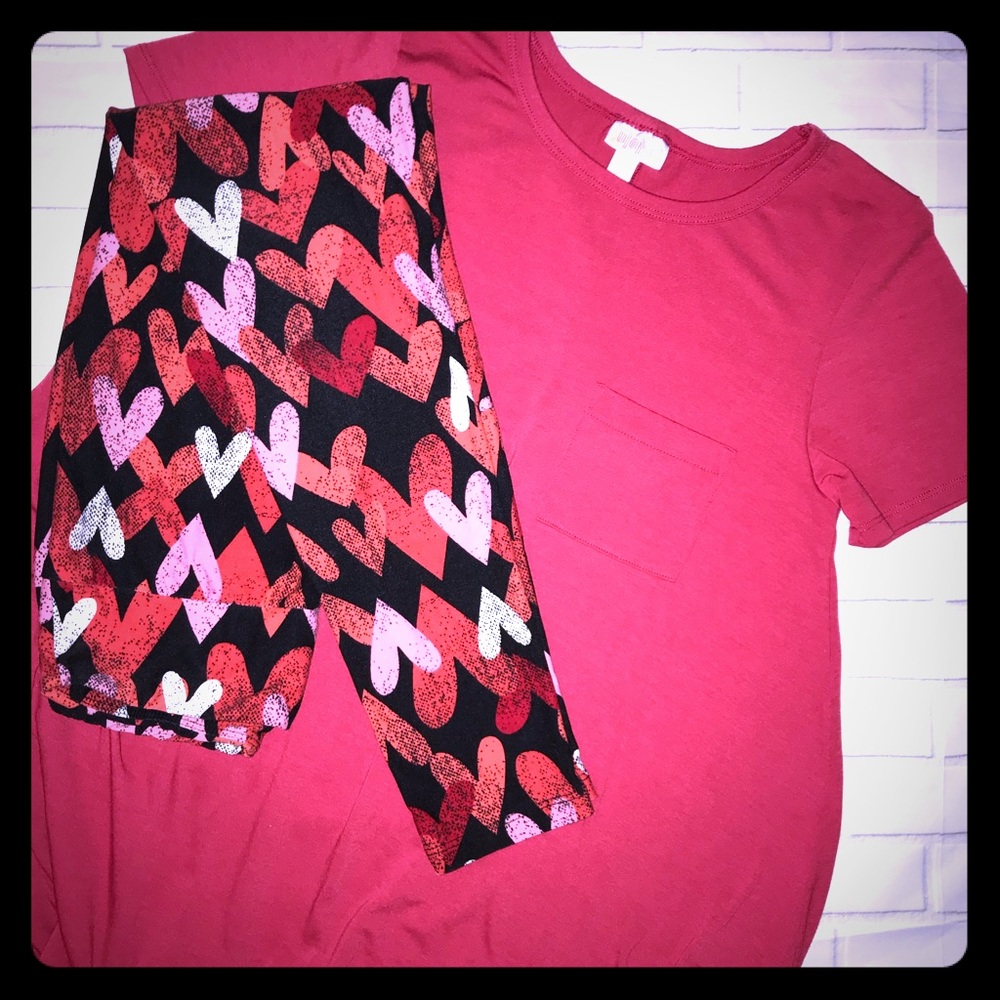 LuLaRoe Carly & OS leggings